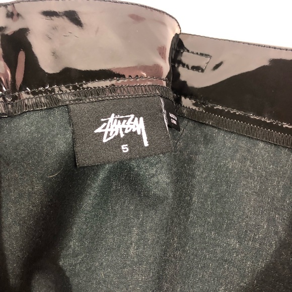 🎉🎉Host Pick🎉🎉 Stussy Vinyl Skirt - Picture 5 of 8